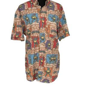 Teenage Mutant Ninja Turtles RSVLTS Kunuflex Series 3 Button Down S/S Shirt